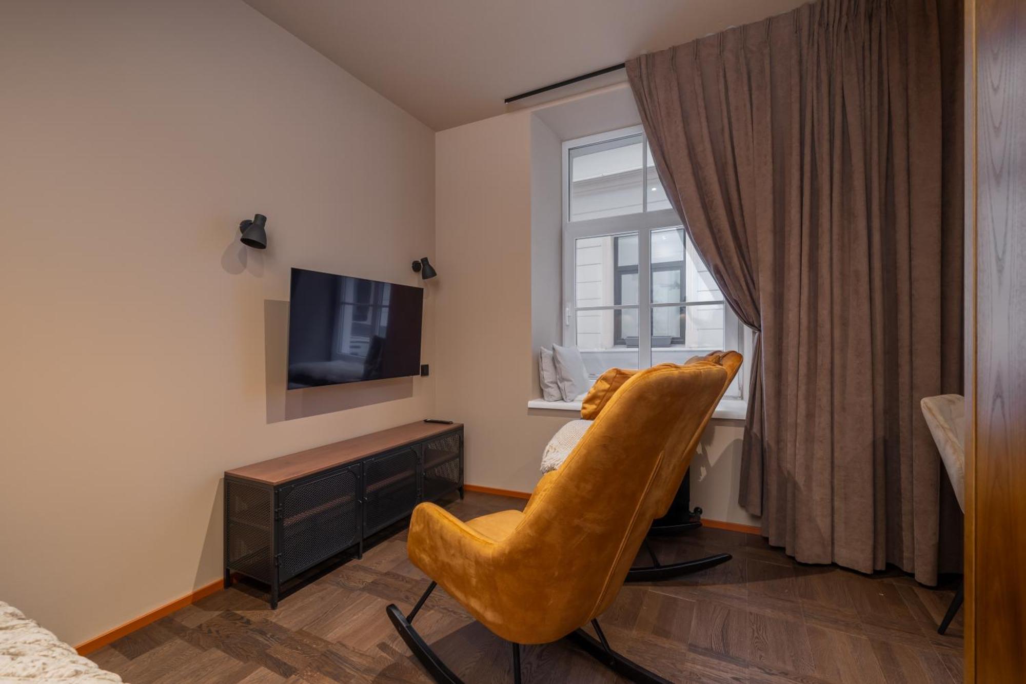 Stylish Old Town Apartment On Mucenieku Street Riga Eksteriør bilde